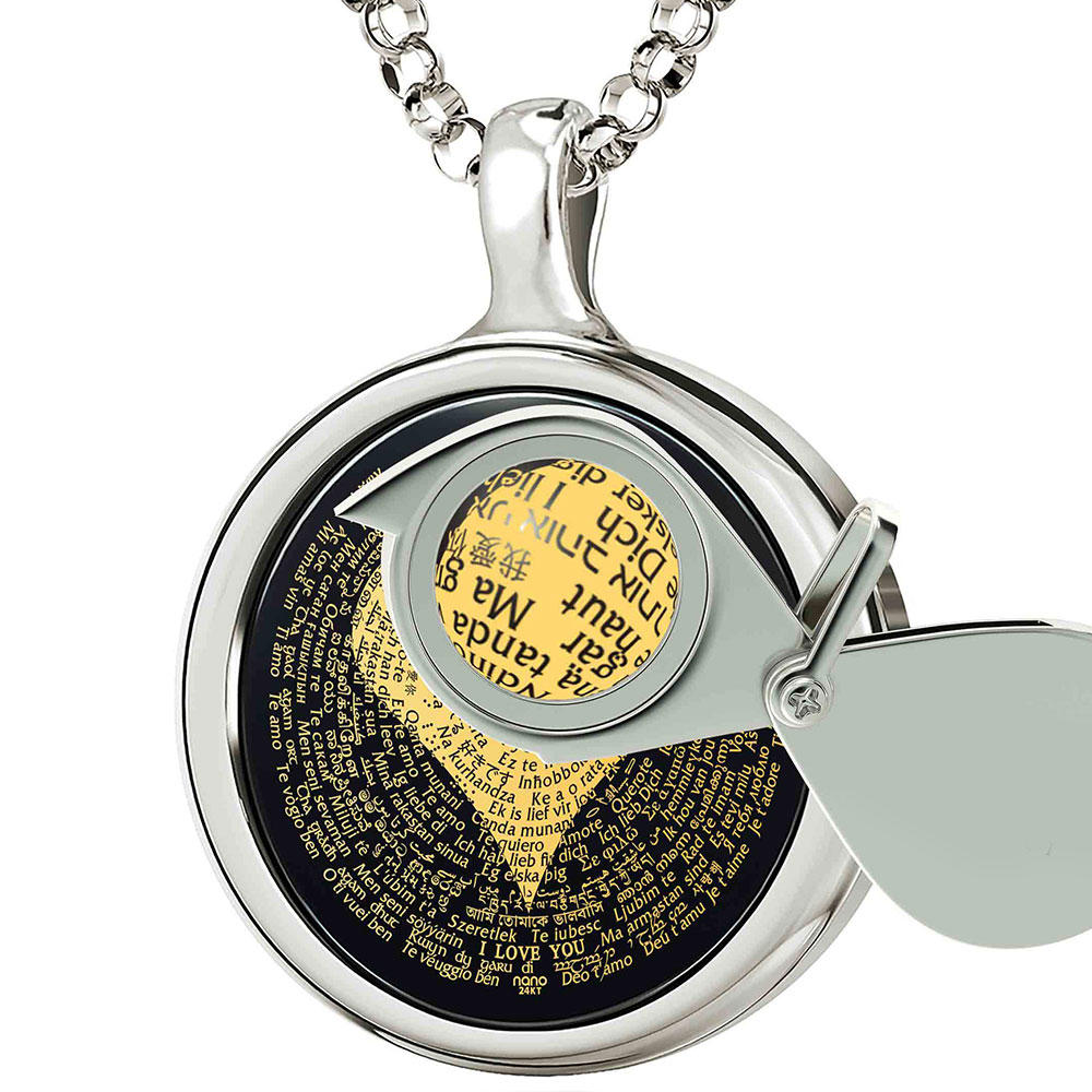 I Love You in 100 Languages Necklace