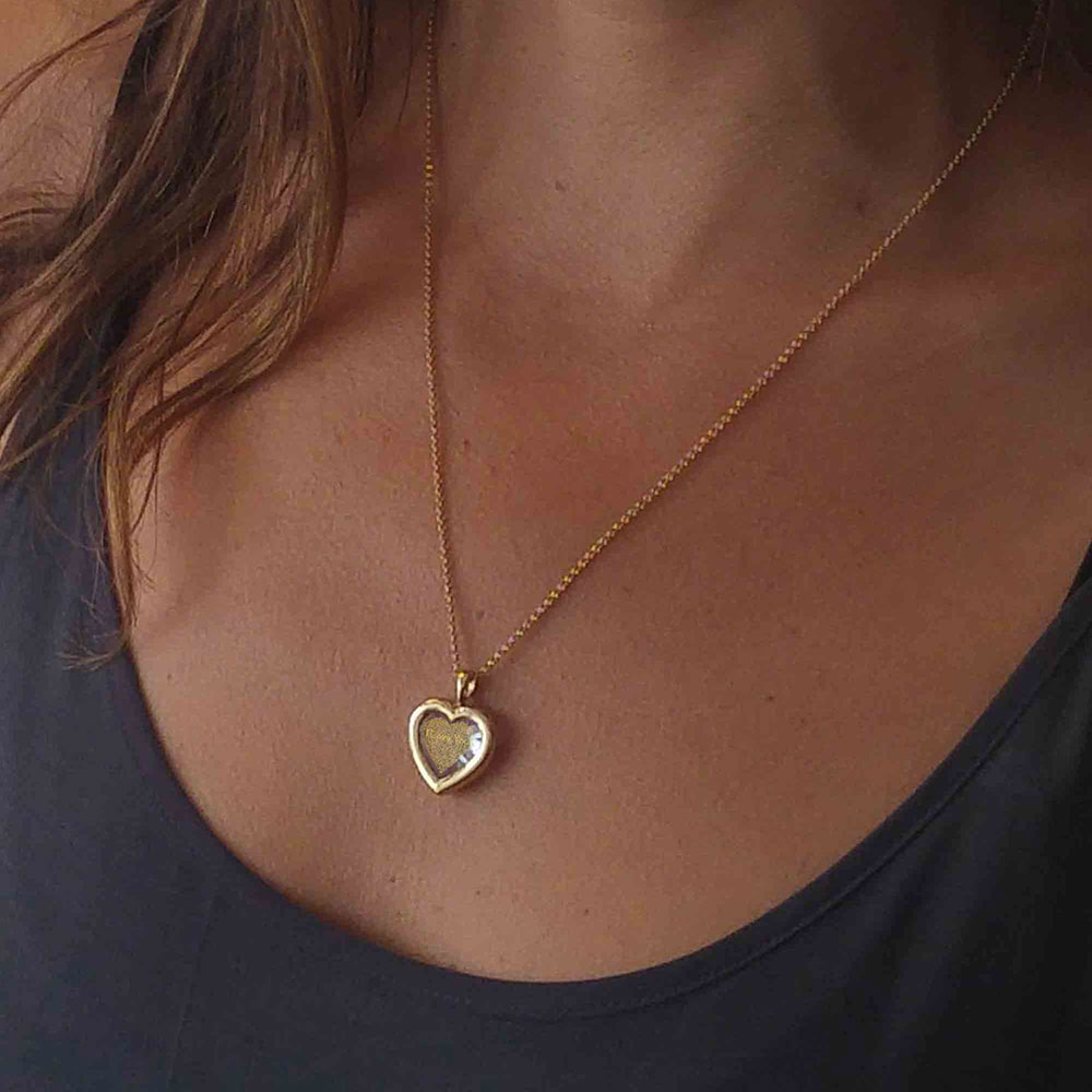 Necklace that says I love you in 100 languages