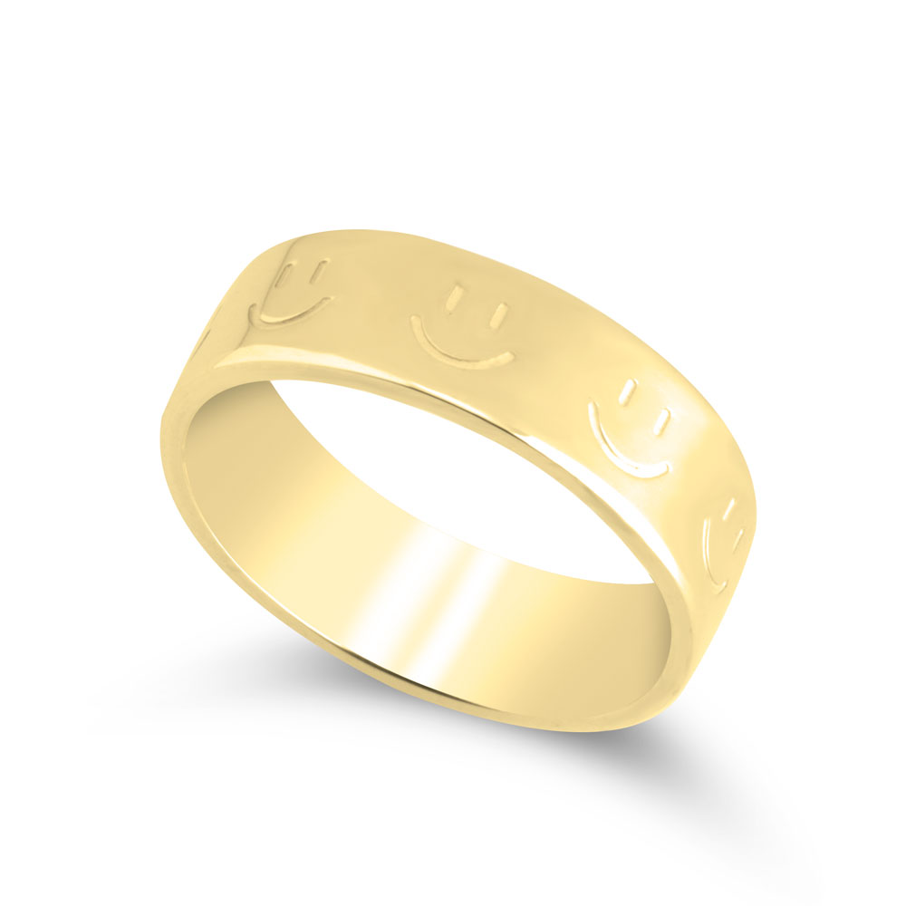 Anillo de Cara Sonriente