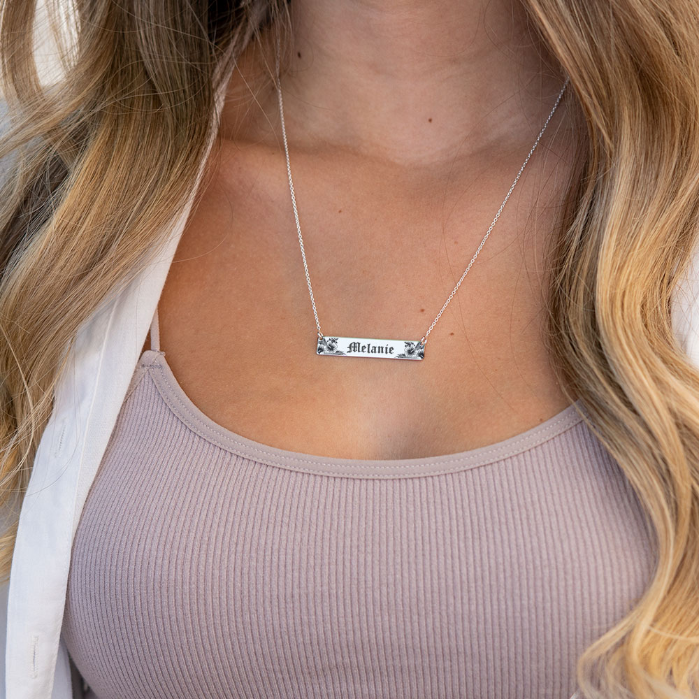 Collar Hawaiano con Nombre