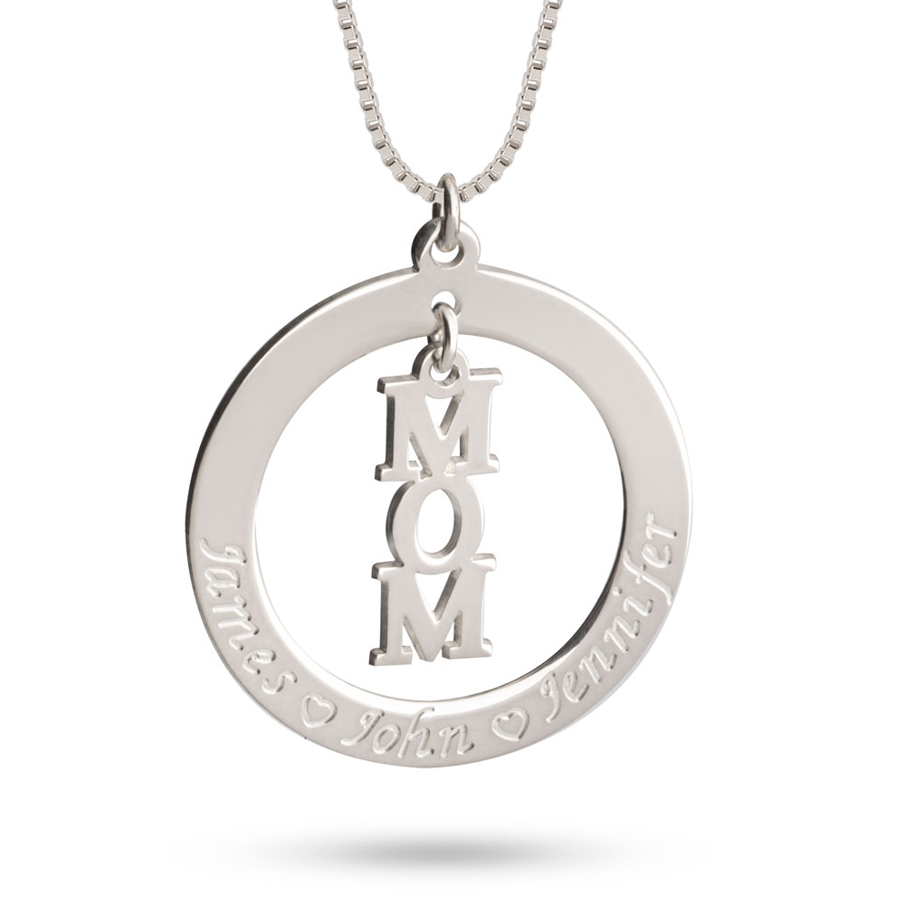 Collar Mamá de Círculo