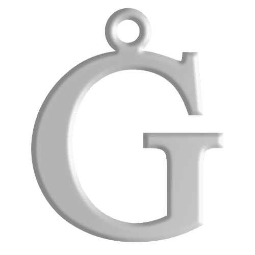 G Initial Pendant