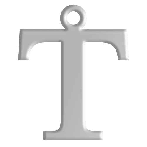 T Initial Pendant