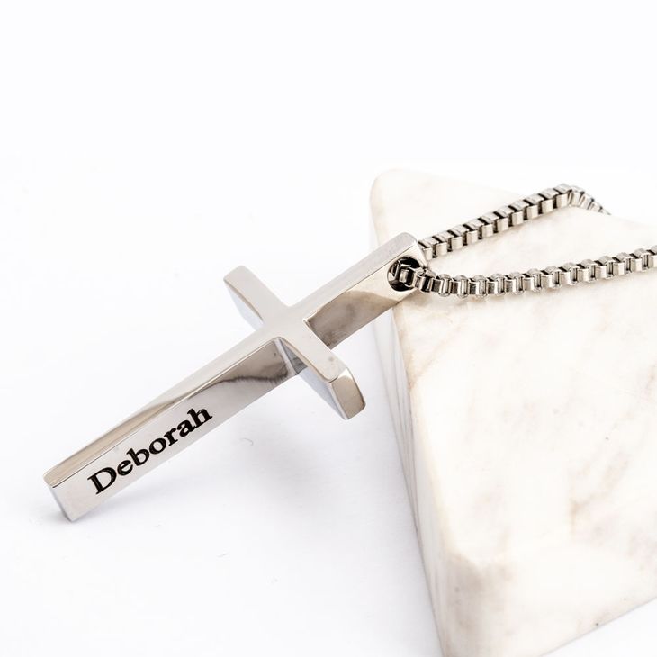 3D Cross Pendant Necklace information