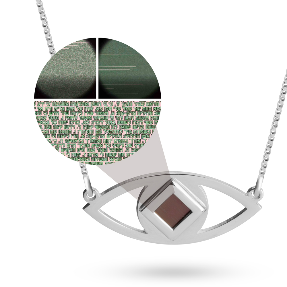 Collar de Ojo con Nano Biblia