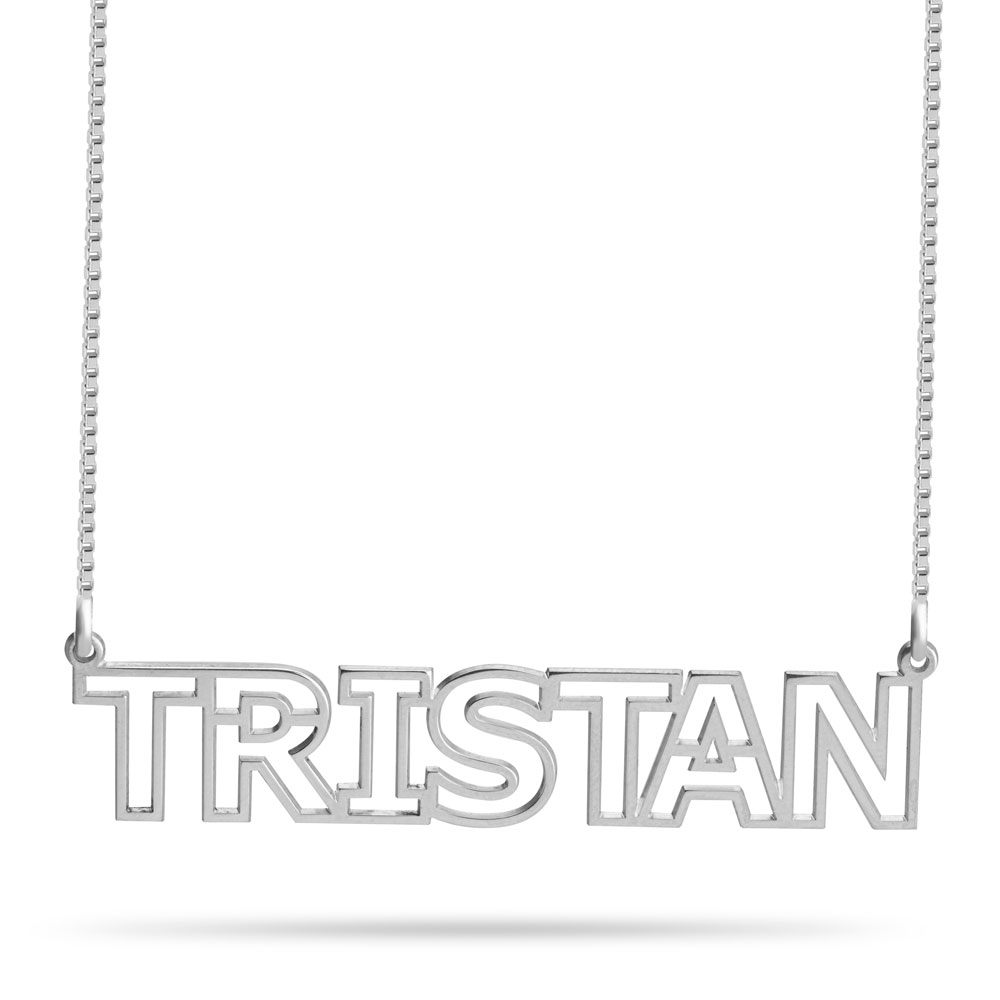 Collar con Nombre Statement