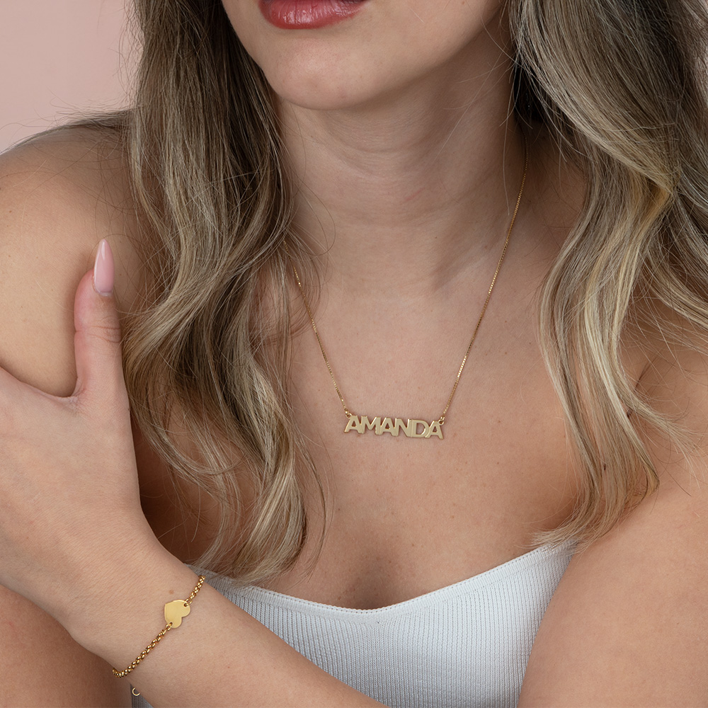 Capital Letters Name Necklace
