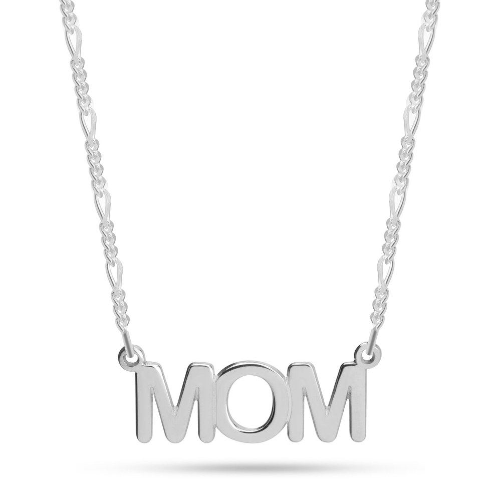 Collar MOM con Cadena Figaro
