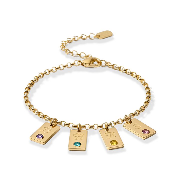 Birthstone Bracelet for Mom