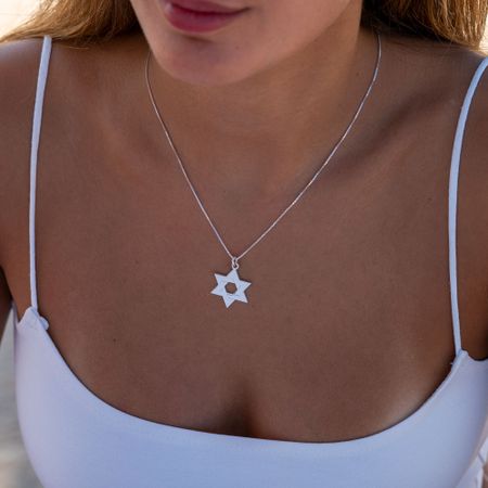 Magen David Necklace - Jewish Star of David Pendant