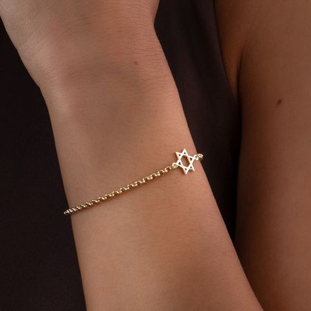 Star of David Bracelet For Women