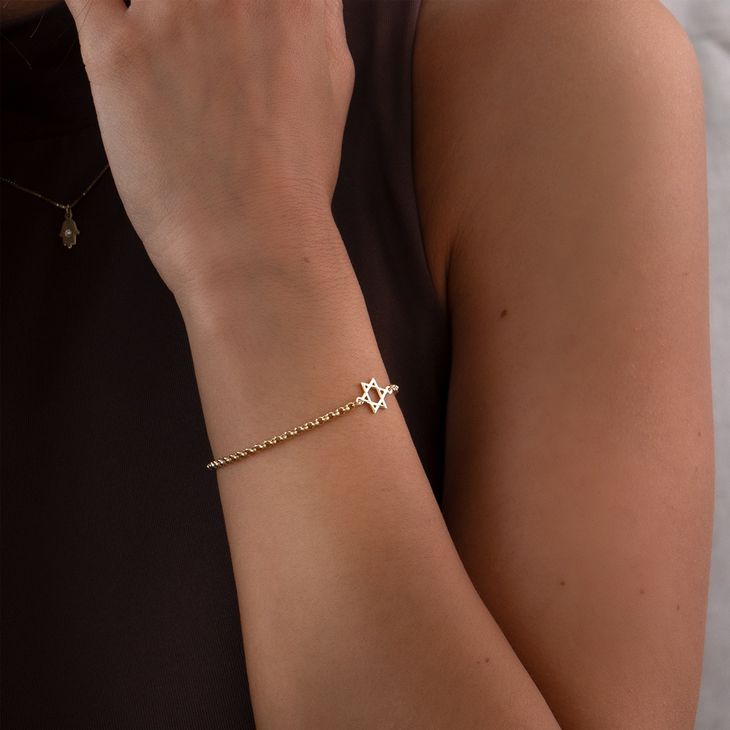 Star of David Bracelet For Women