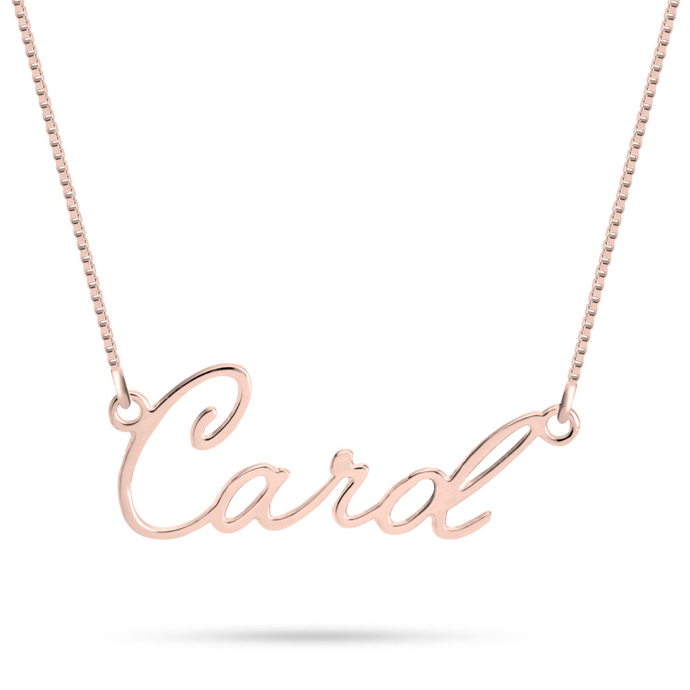 Modern Calligraphy Name Necklace