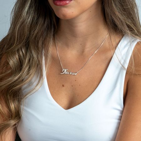 Custom Cursive Name Necklace