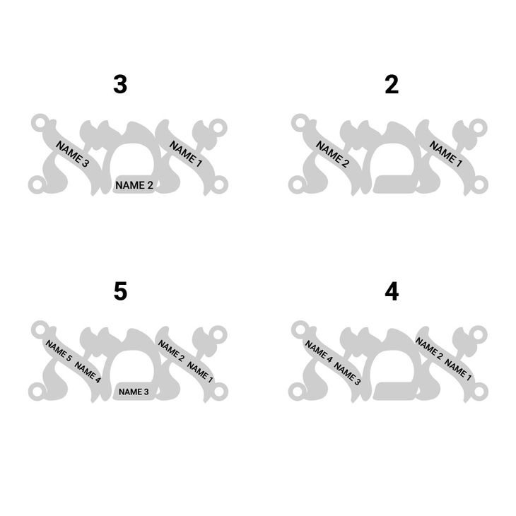 Engraved Hebrew Mom Necklace information