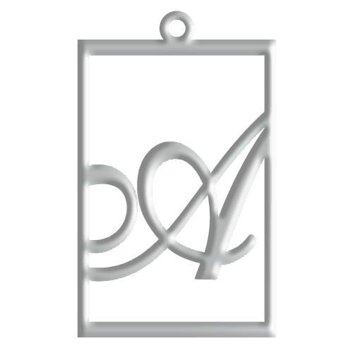 A Initial Pendant