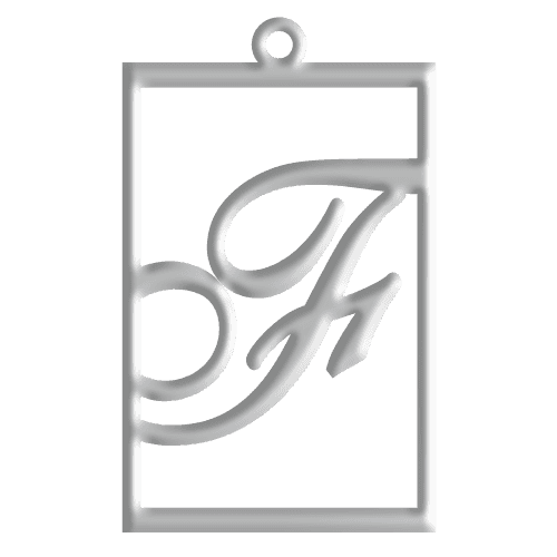 F Initial Pendant