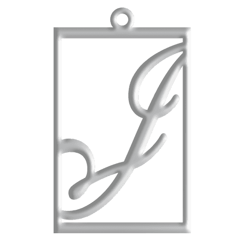 J Initial Pendant