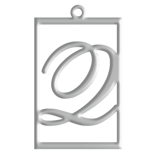 Q Initial Pendant