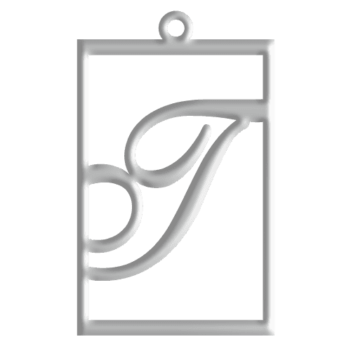 T Initial Pendant