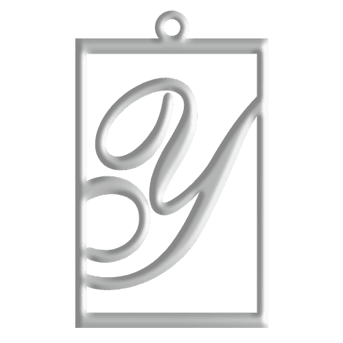 Y Initial Pendant