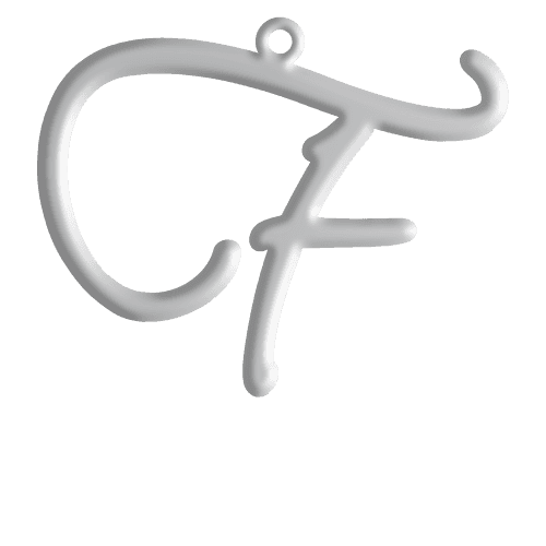 F Initial Pendant