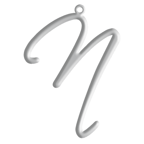 N Initial Pendant