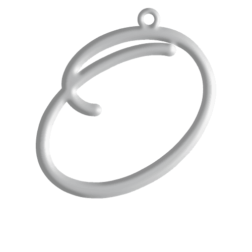 O Initial Pendant