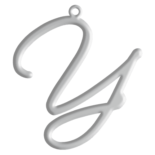 Y Initial Pendant