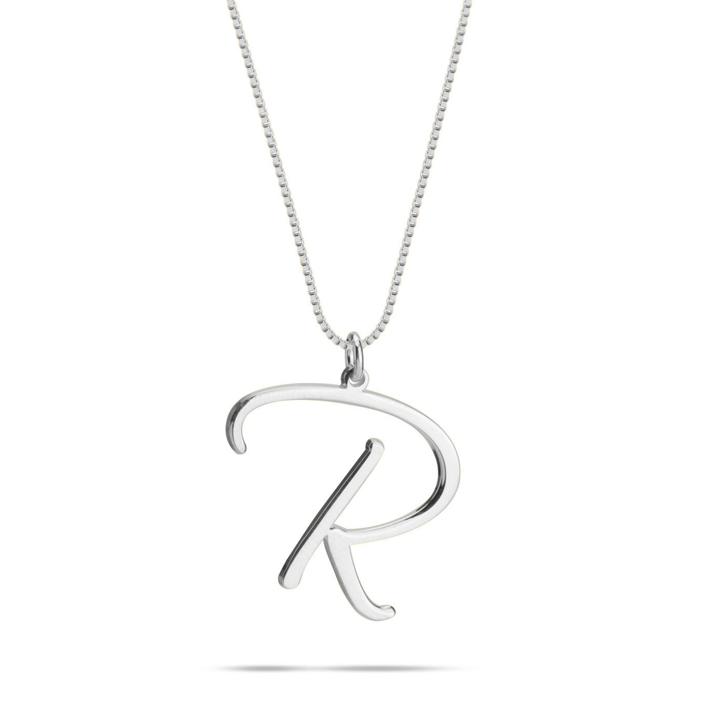 Cursive Initial Necklace