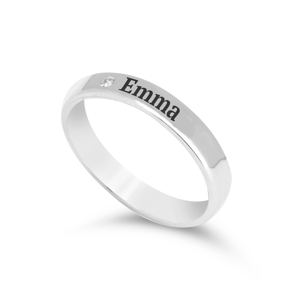 Custom Diamond Promise Ring