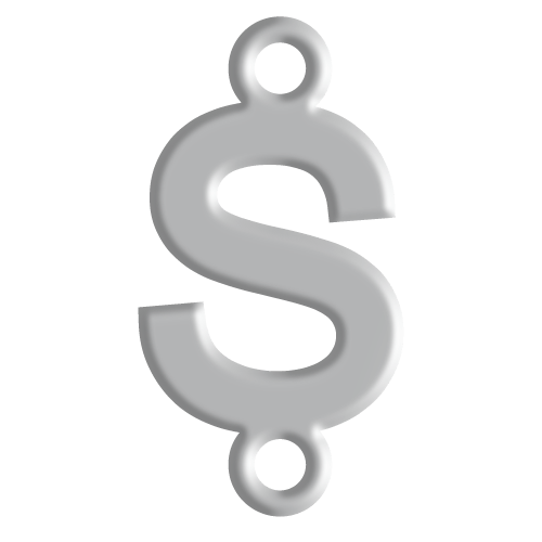 S Initial Pendant