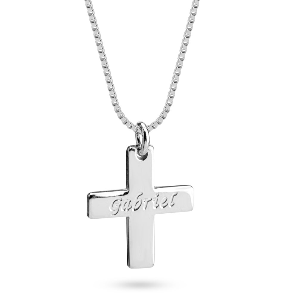 Custom Greek Cross Necklace