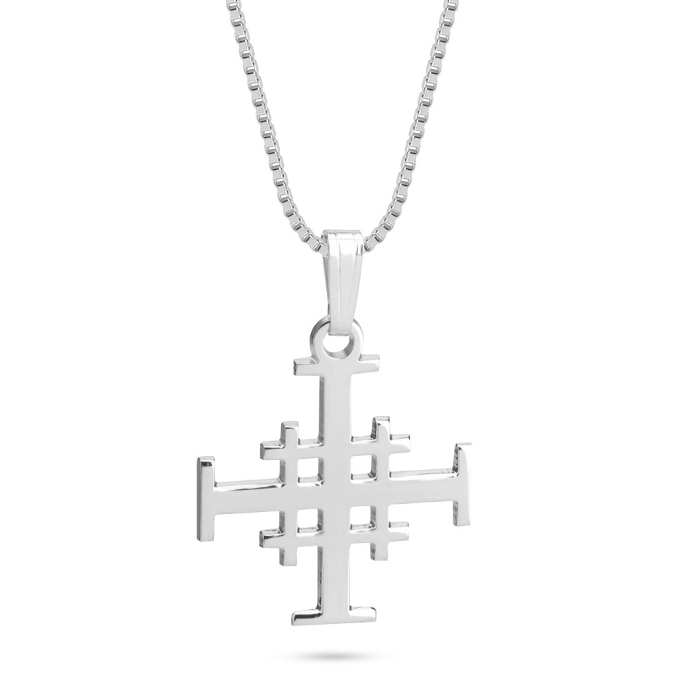 Jerusalem Cross Necklace for Her