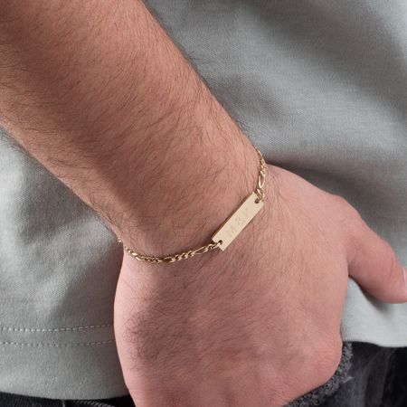 Personalized Couple Initial Bracelet