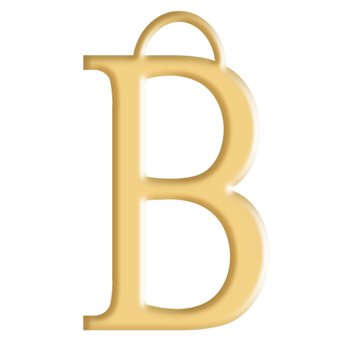 B Initial Pendant