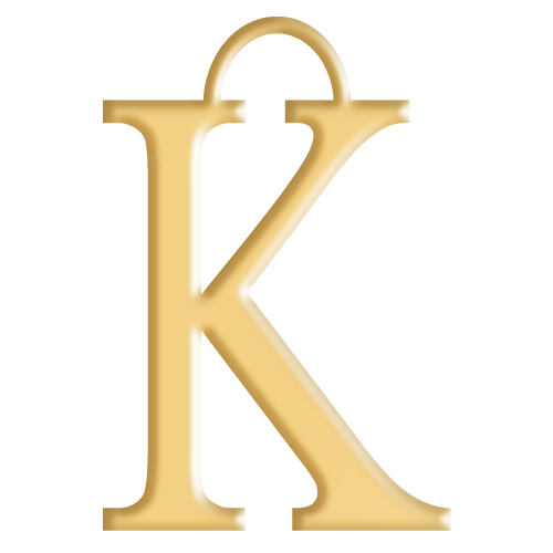 K Initial Pendant