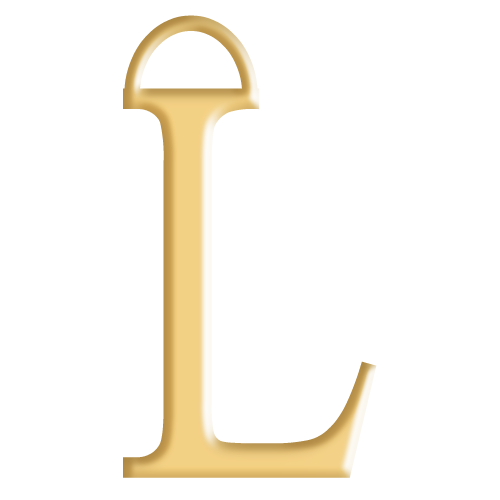 L Initial Pendant