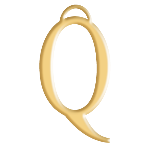 Q Initial Pendant