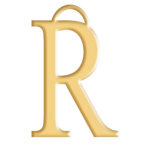 R Initial Pendant