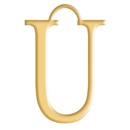 U Initial Pendant