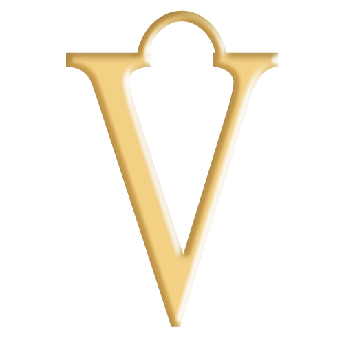 V Initial Pendant