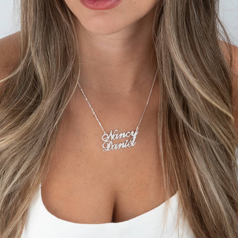 Double Name Necklace