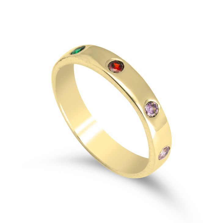 Minimalist Birthstone Ring