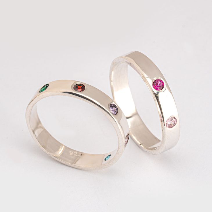 Minimalist Birthstone Ring