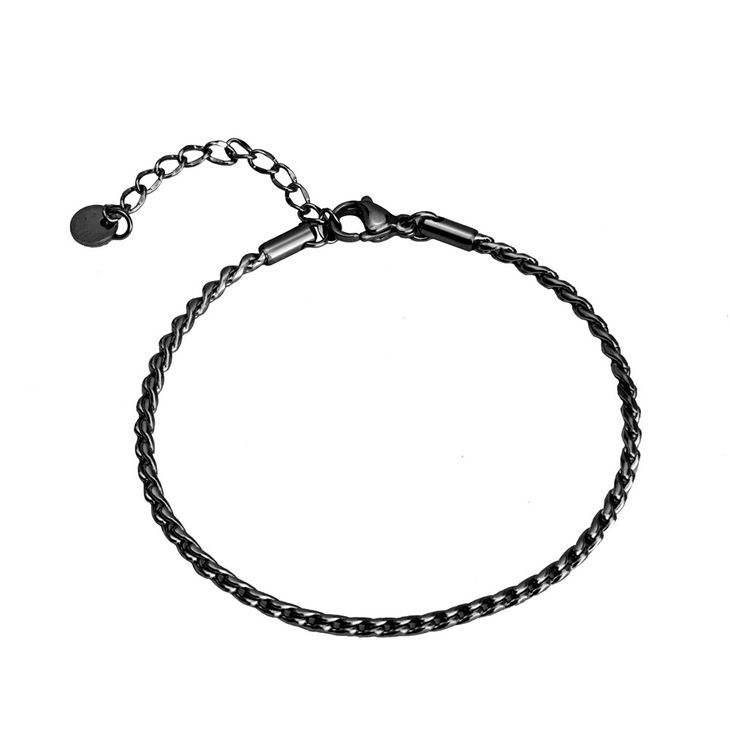 Delicate Twisted Chain Bracelet for Men - Picture 3
