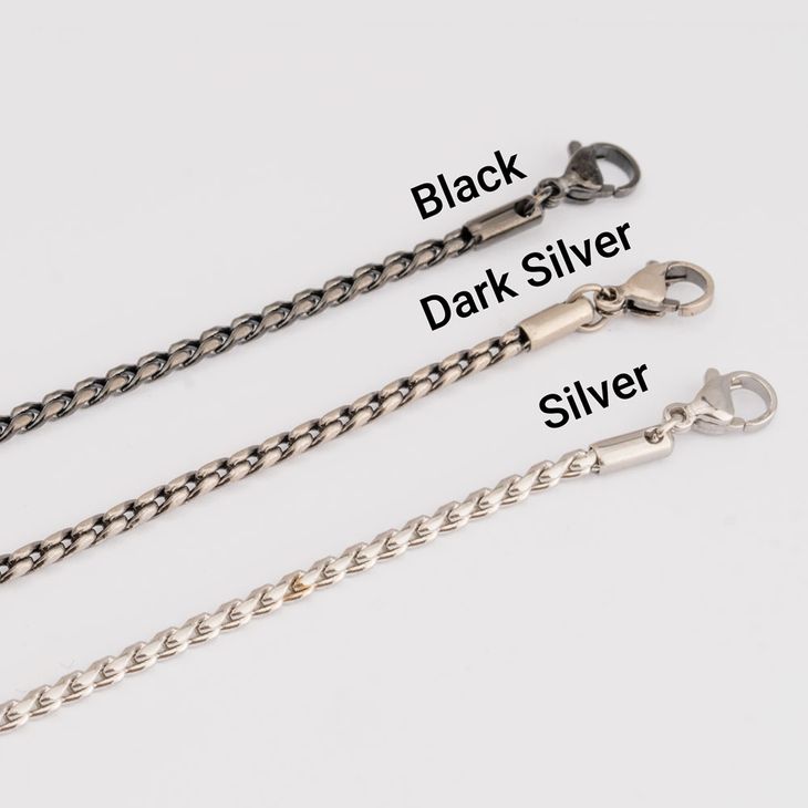 Delicate Twisted Chain Bracelet for Men - Picture 6