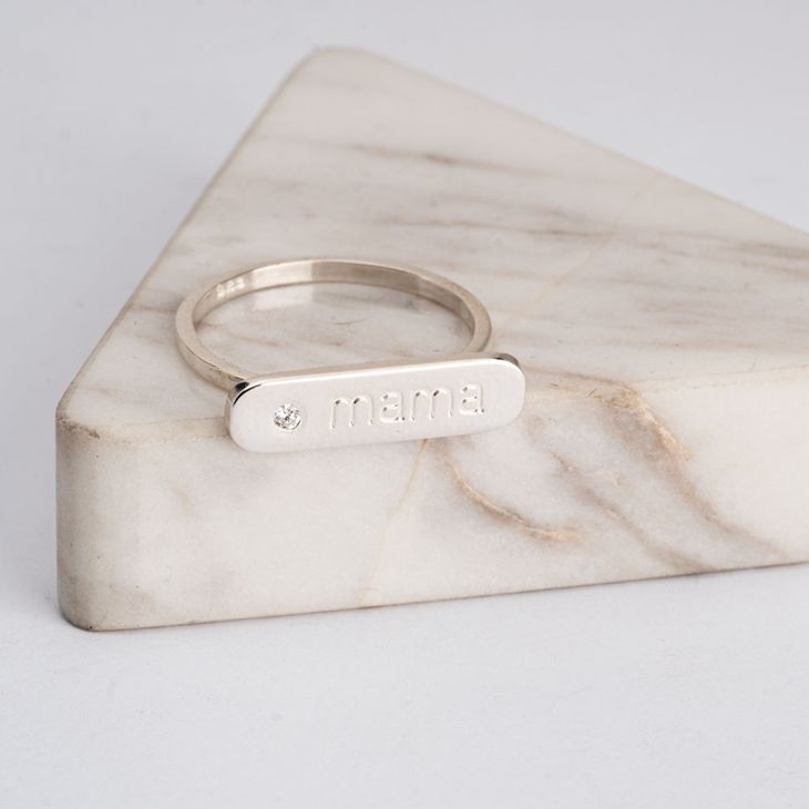 Diamond Mama Ring - Picture 2