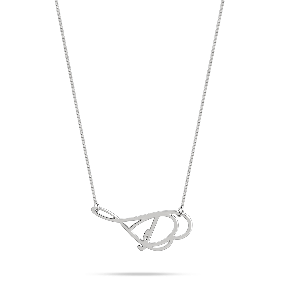 Collar Infinito con Corazón e Inicial