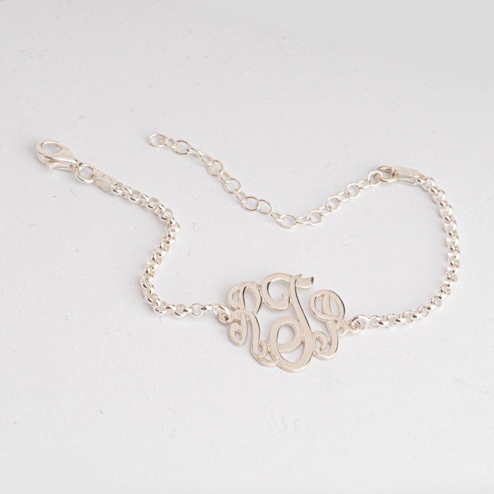 Custom Monogram Bracelet